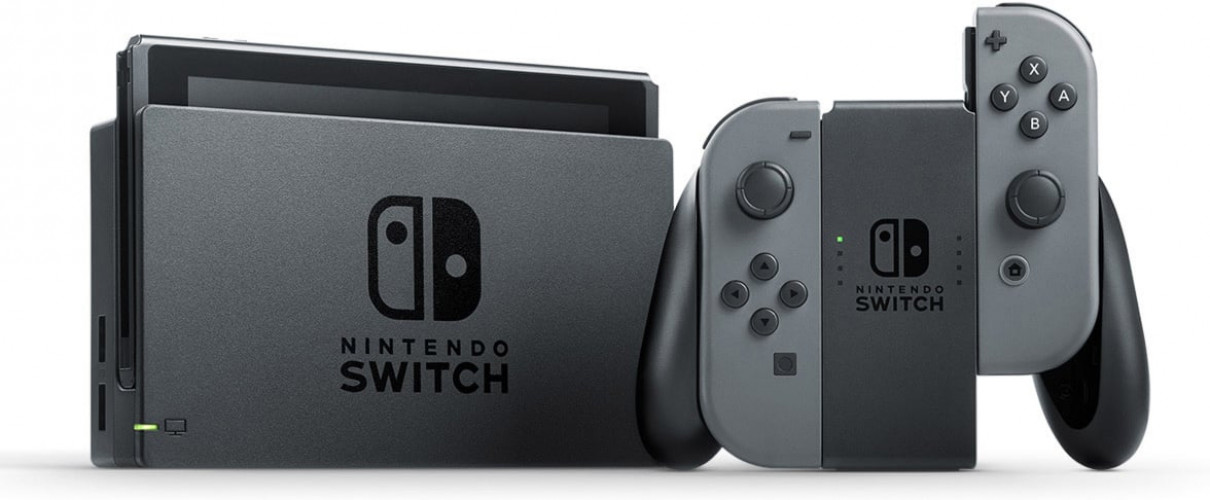 Nintendo Switch (2019 upgrade) - Grey