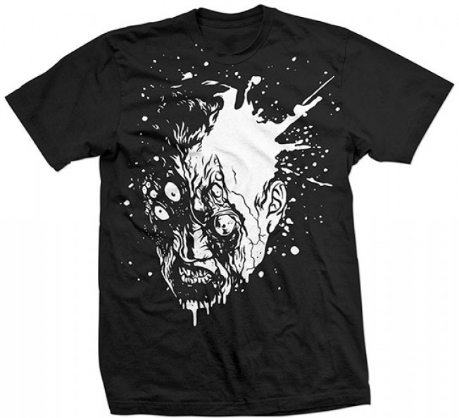 Resident Evil 6 T-Shirt - White Zombie Black