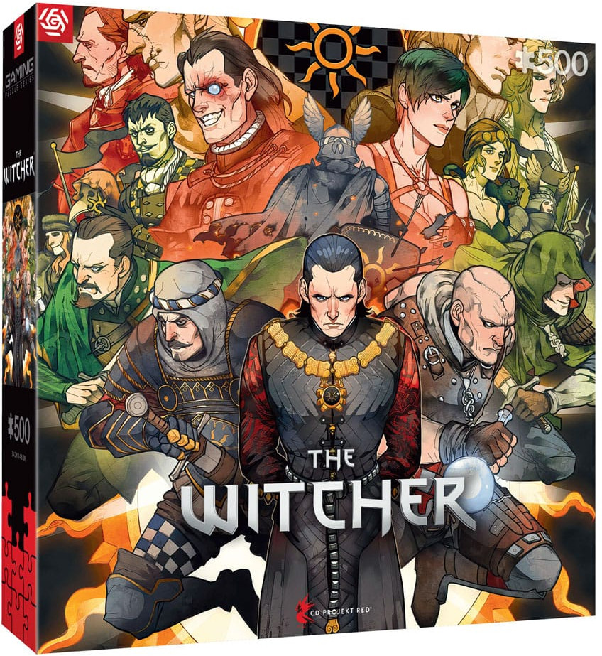 The Witcher Puzzle - Nilfgaard (500 pieces) afbeelding