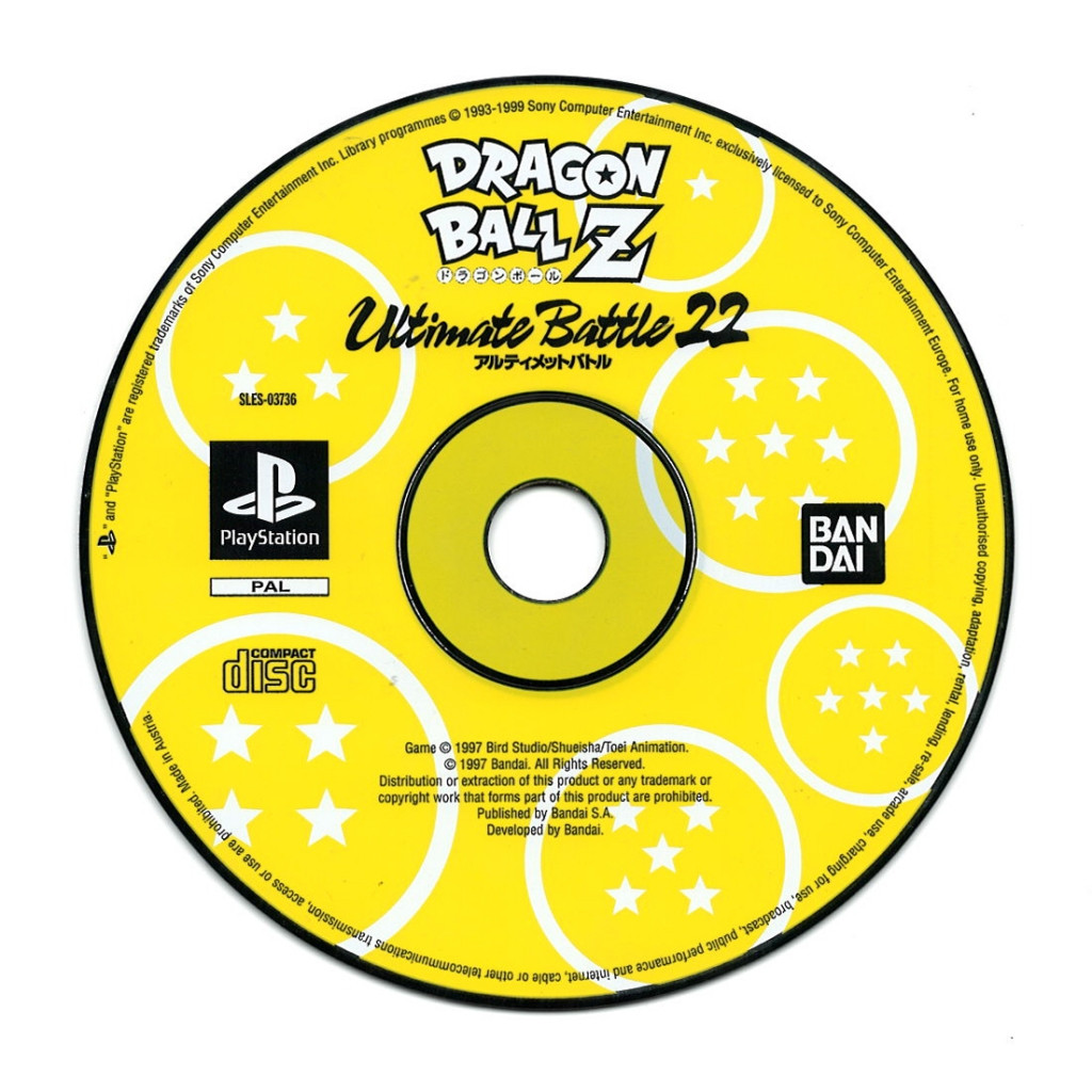 Dragon Ball Z Ultimate Battle 22 (losse disc)