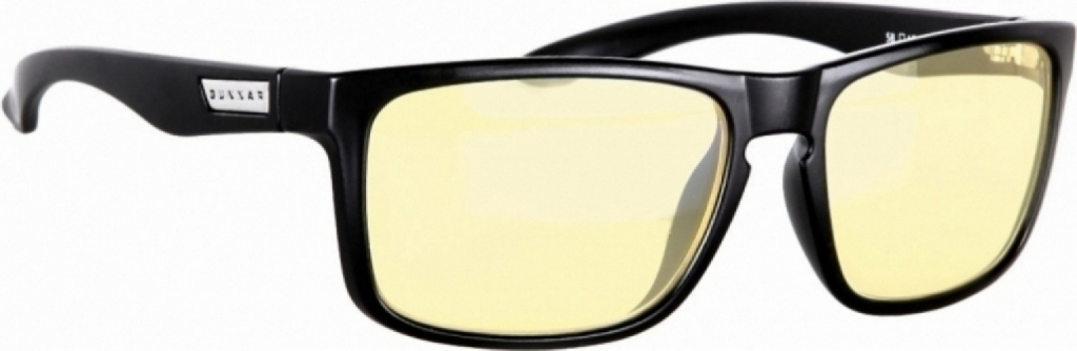 Image of Gunnar Intercept Onyx Frame Amber Lens