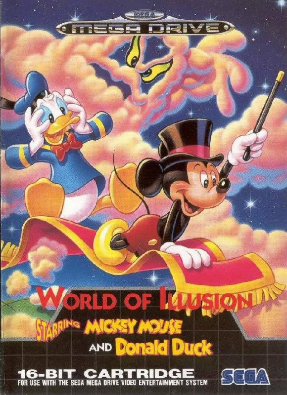 World of Illusion Starring Mickey Mouse and Donald Duck