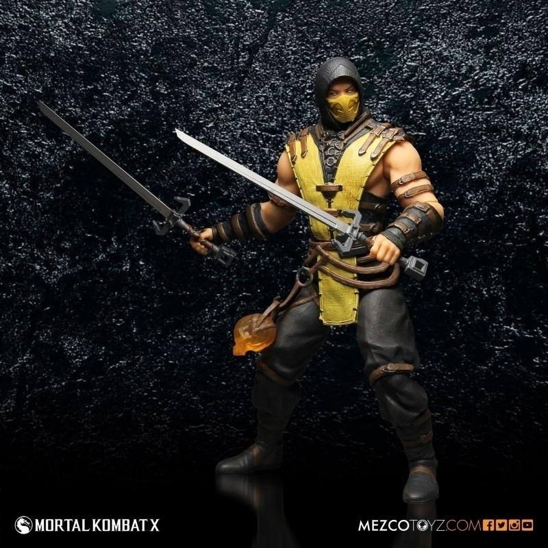Image of Mortal Kombat X Action Figure: Scorpion (12 inch figure)