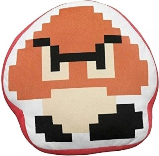 Super Mario - 8-Bit Goomba Pillow