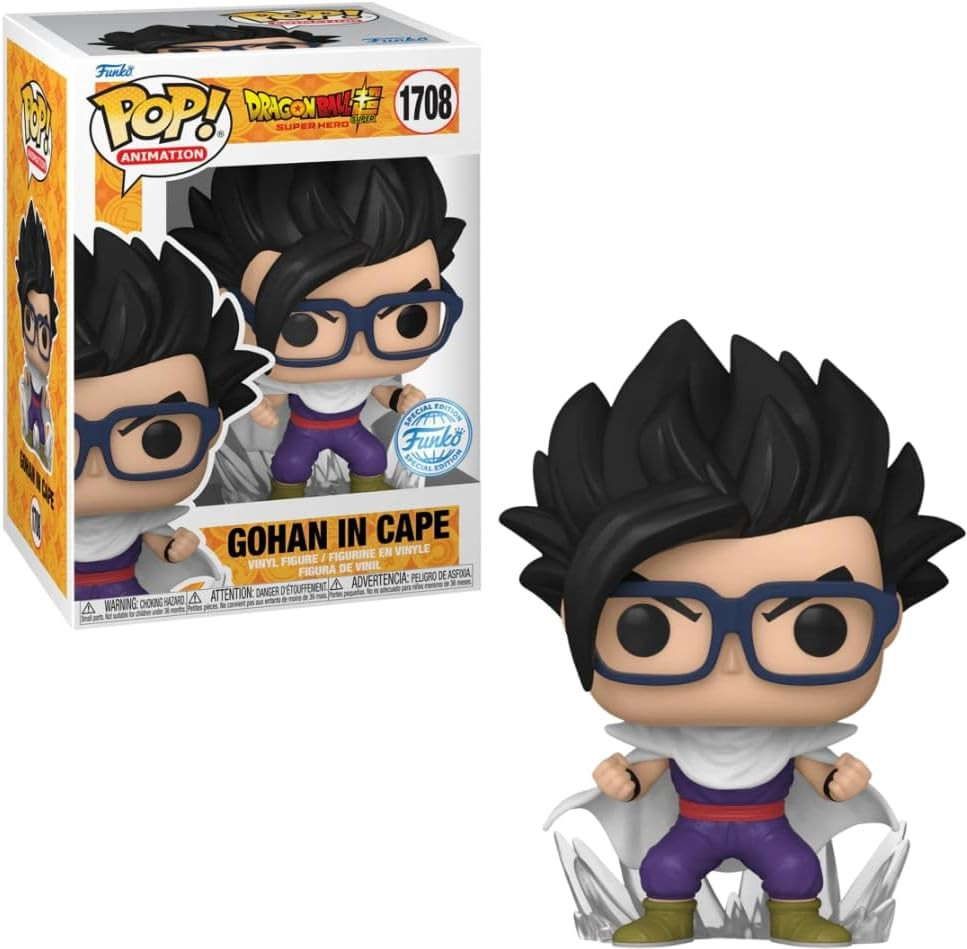Dragon Ball Super Super Hero Funko Pop Vinyl: Gohan in Cape