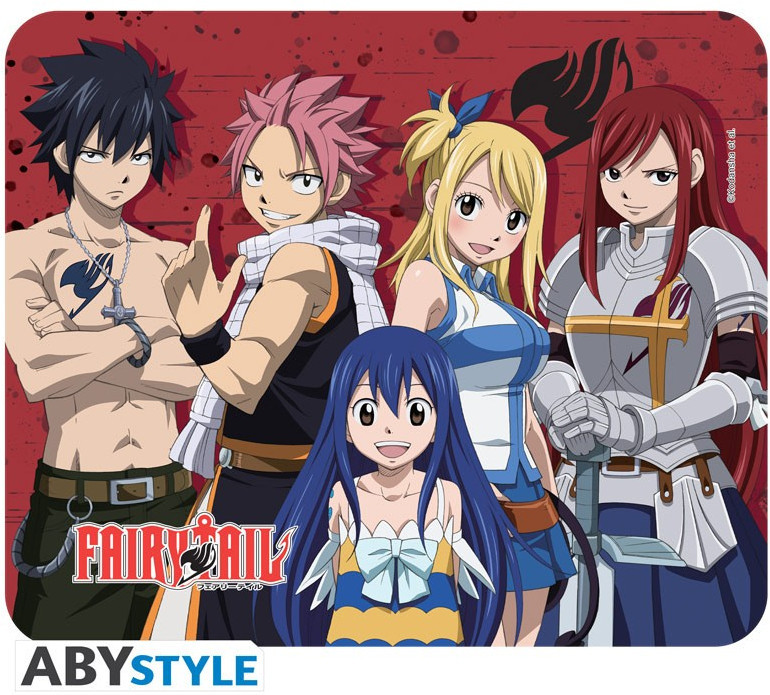 Fairy Tail Flexible Mousepad - Natsu Team