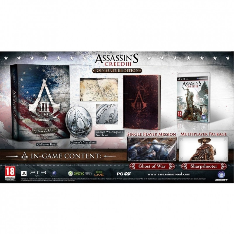 Image of Assassin's Creed 3 Join or Die Edition
