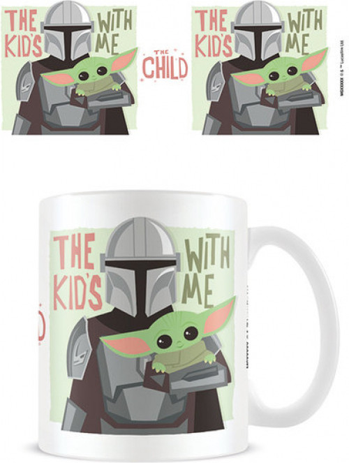 Star Wars the Mandalorian Mug - The Kid's With Me