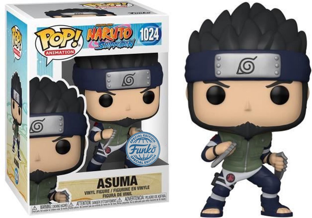 Naruto Shippuden Funko Pop Vinyl: Asuma afbeelding