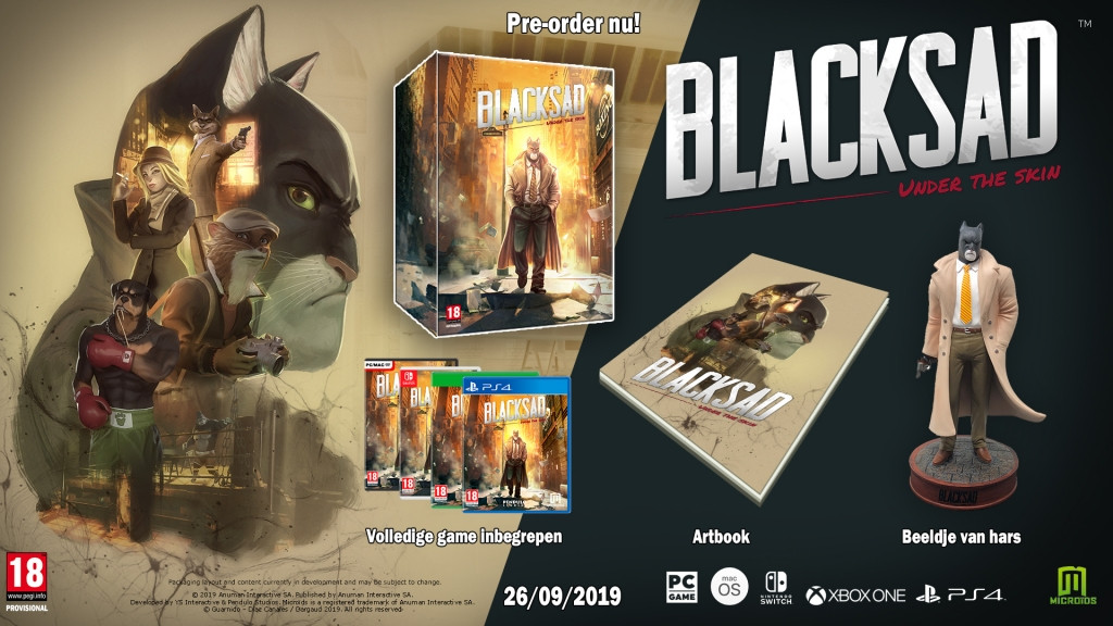 Blacksad Under the Skin Collector's Edition
