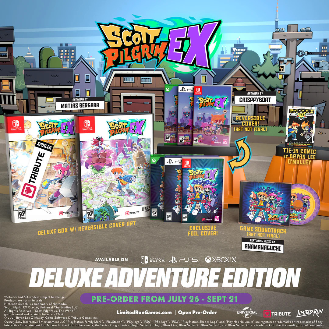 Scott Pilgrim EX Deluxe Adventure Edition (Limited Run Games)