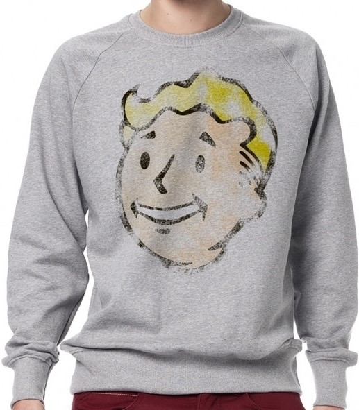 Image of Fallout Sweatshirt Vault Boy Vintage