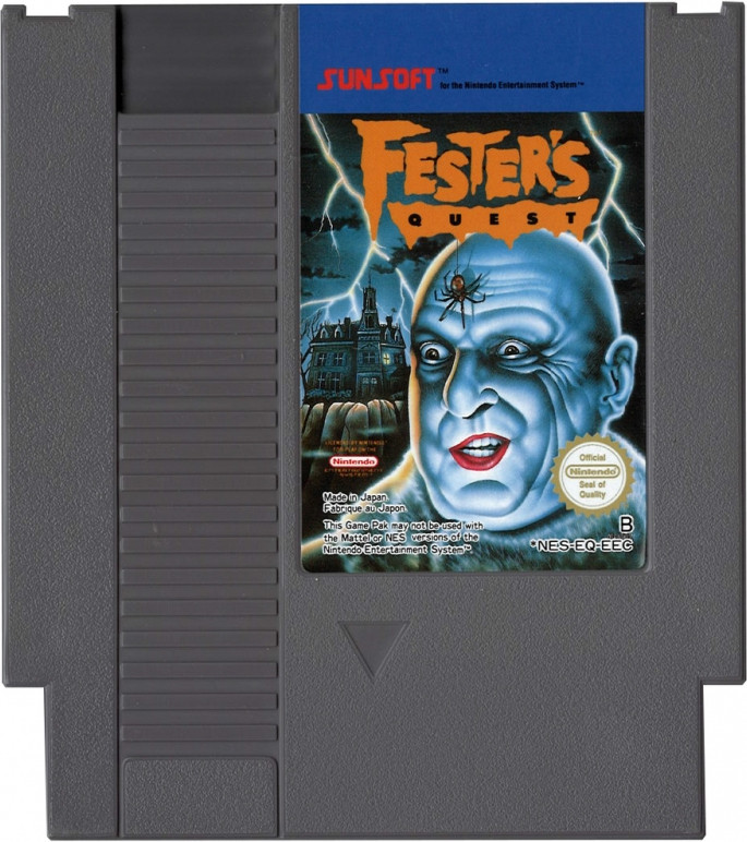 Fester's Quest (losse cassette)
