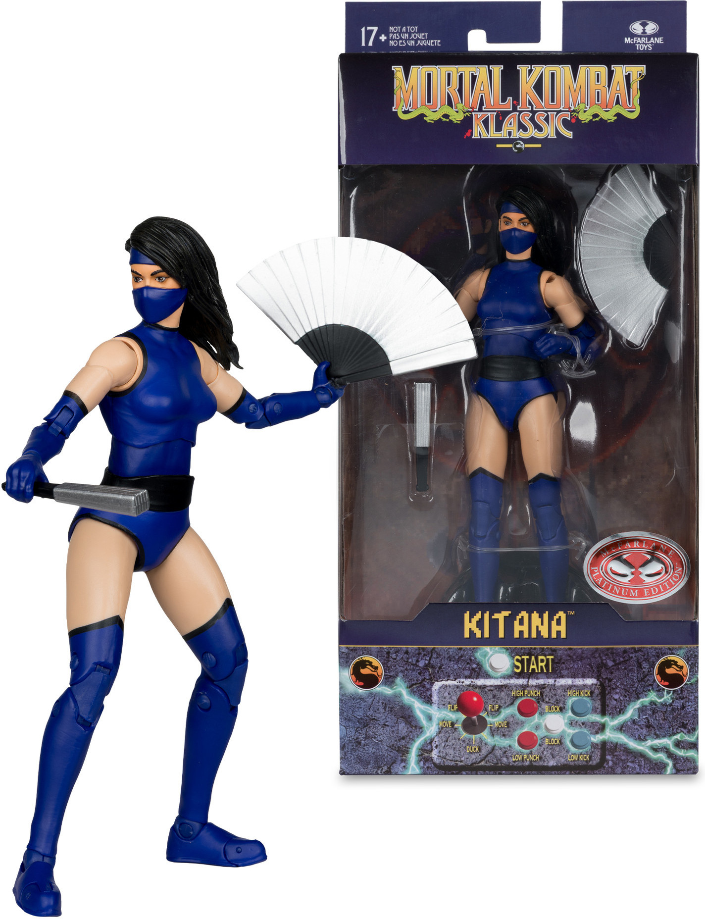 Mortal Kombat Klassic Action Figure - Kitana afbeelding