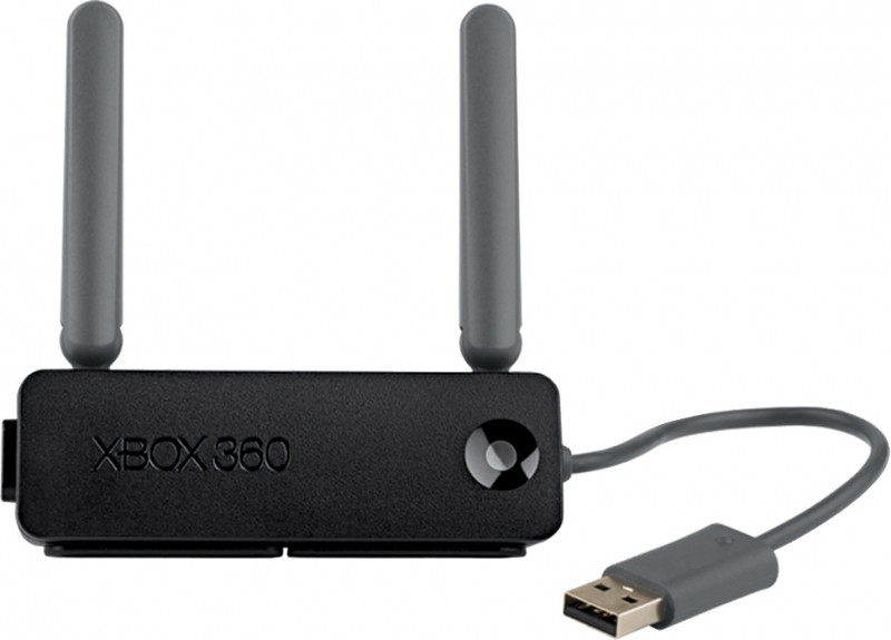 Xbox 360 Wireless N Networking Adapter (Black)