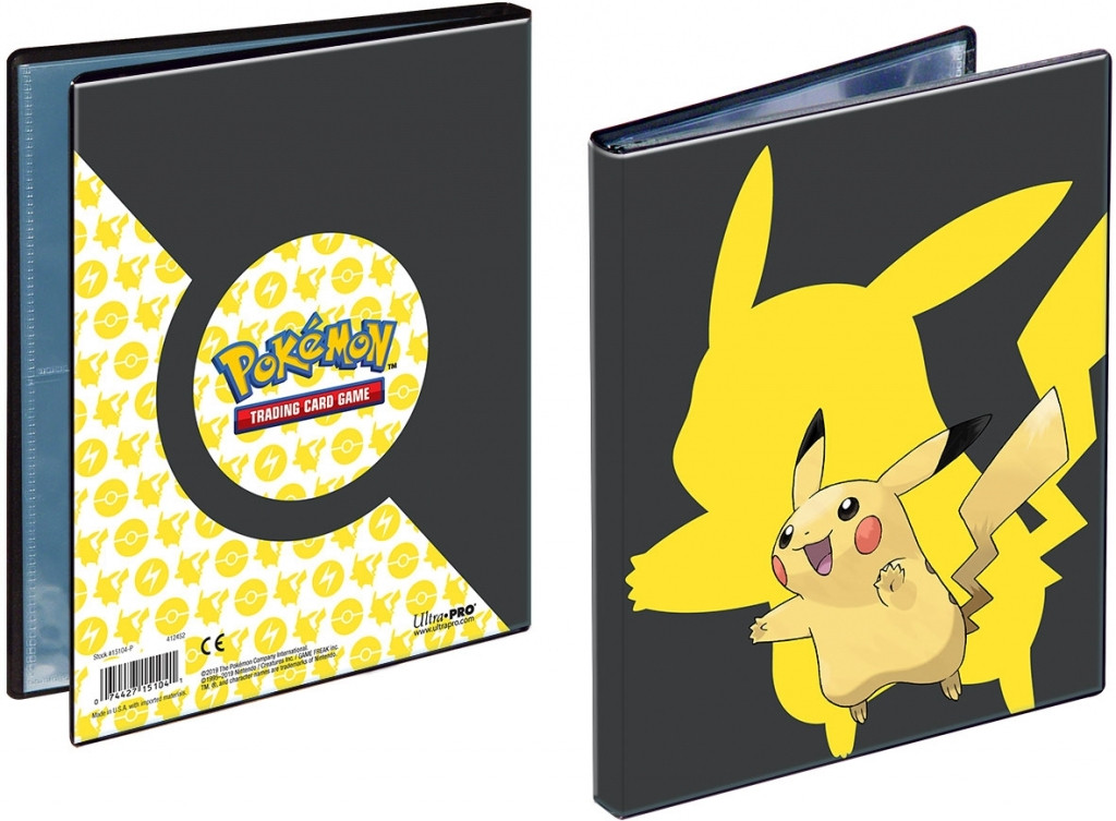 Pokemon TCG Pikachu 2019 4-Pocket Portfolio