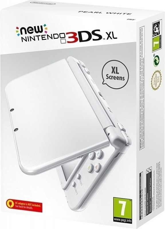 Image of NEW Nintendo 3DS XL Pearl White