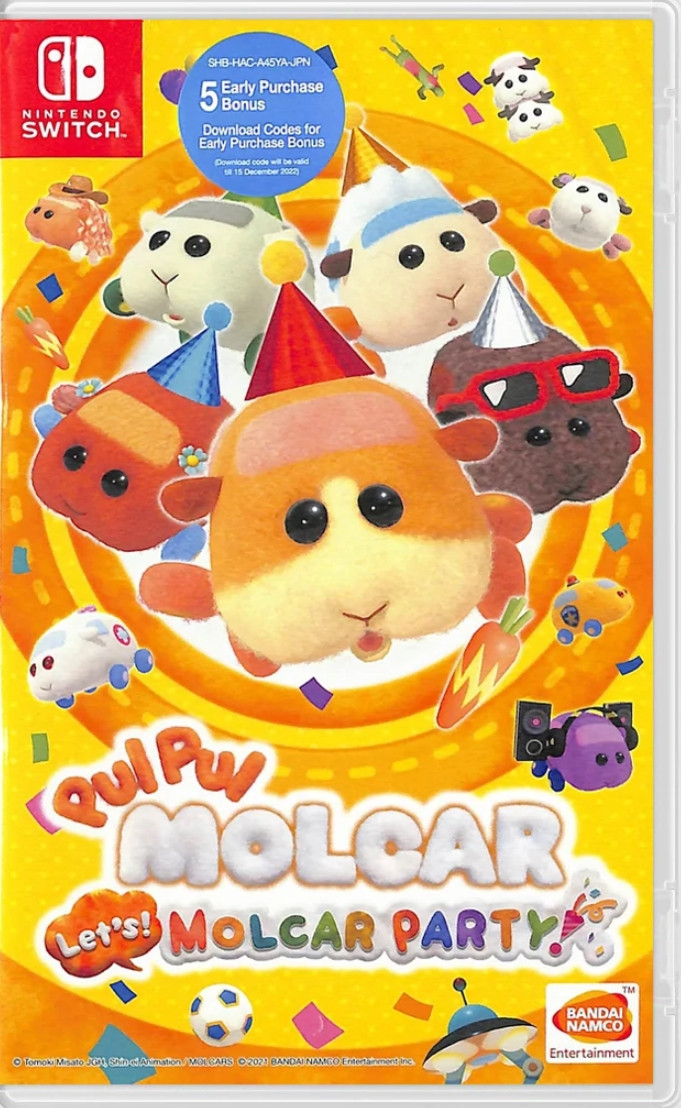 Pui Pui Molcar Let’s! Molcar Party/nintendo switch