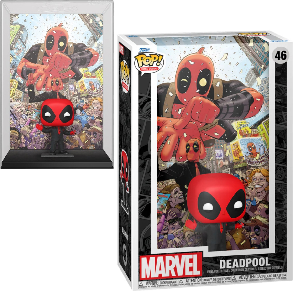 Deadpool Funko Pop Vinyl: Deadpool Comic Cover