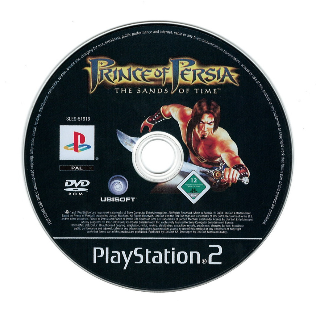 Prince of Persia the Sands of Time (losse disc)