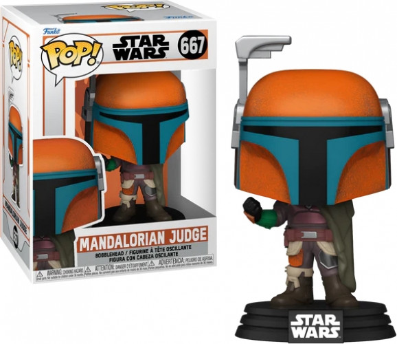 Star Wars Funko Pop Vinyl: Mandalorian Judge afbeelding