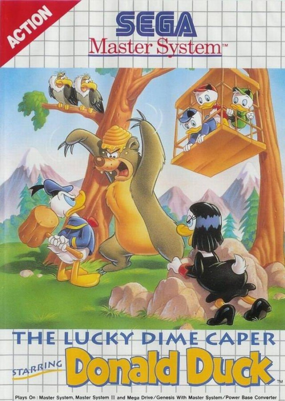 Donald Duck the Lucky Dime Caper (zonder handleiding)