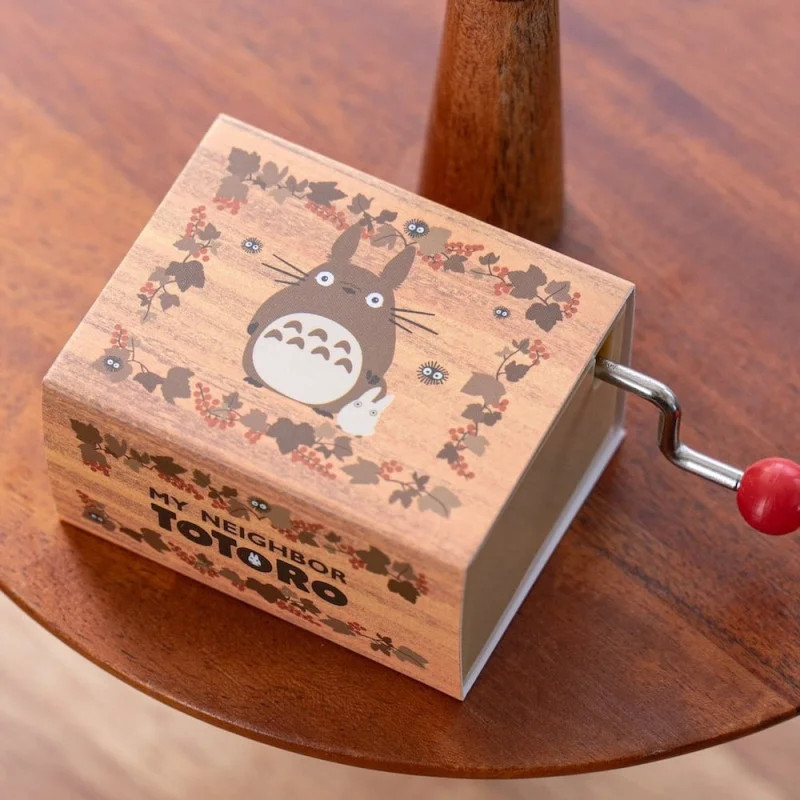 My Neighbor Totoro Hand Crank Music Box - Autumn Leaf