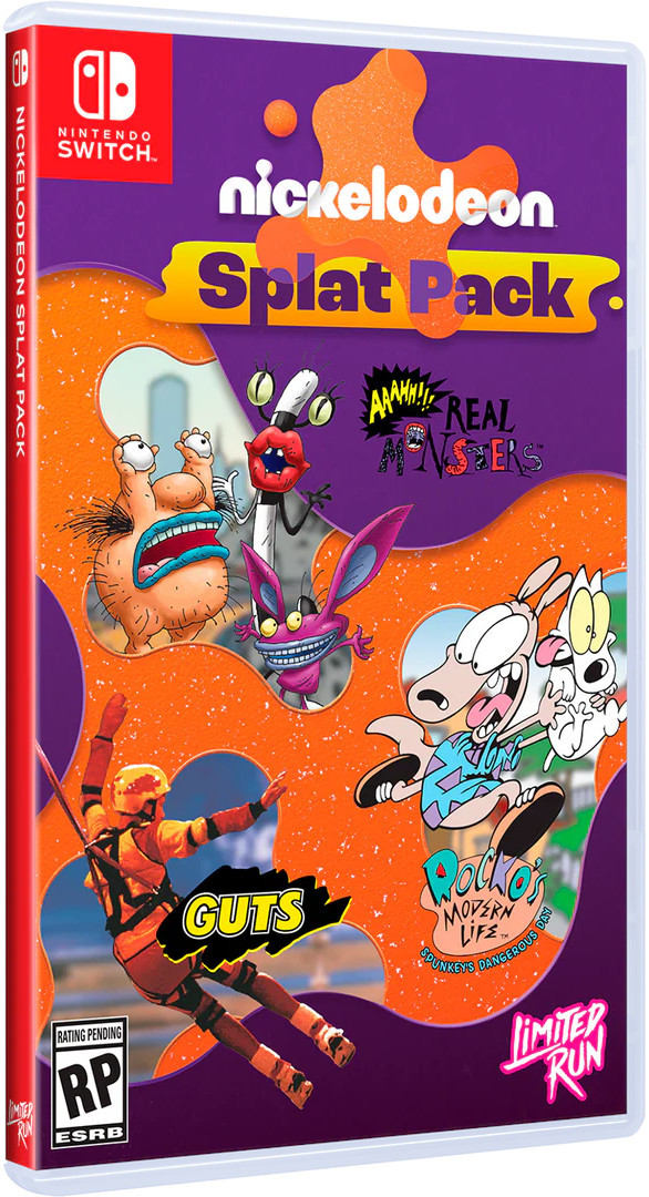 Limited Run Nickelodeon Splat Pack ( Games)
