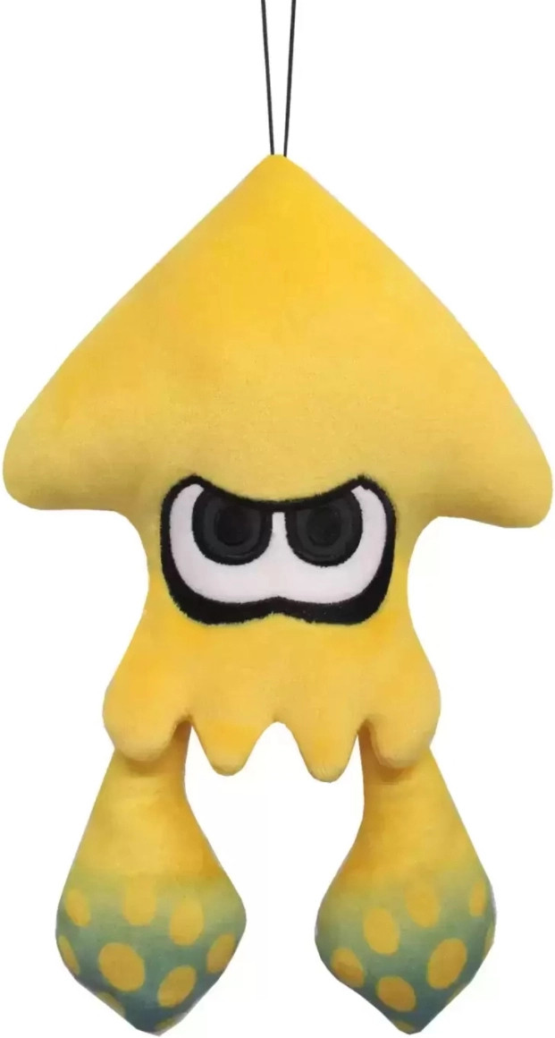 Splatoon - Yellow Inkling Squid Pluche