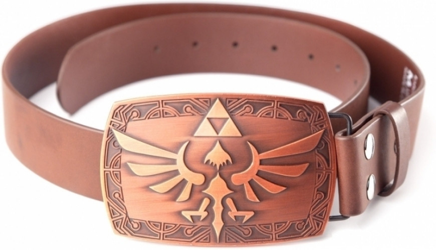 Image of Zelda Copper Patina Belt Buckle + Belt