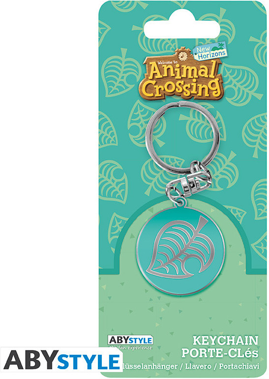 Animal Crossing Keychain - Leaf Logo afbeelding