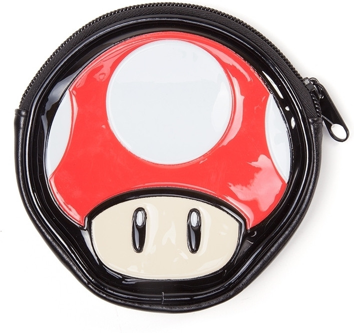Difuzedbioworld Nintendo Mushroom Shaped Coin Pouch difuzedbioworld kopen in de aanbieding