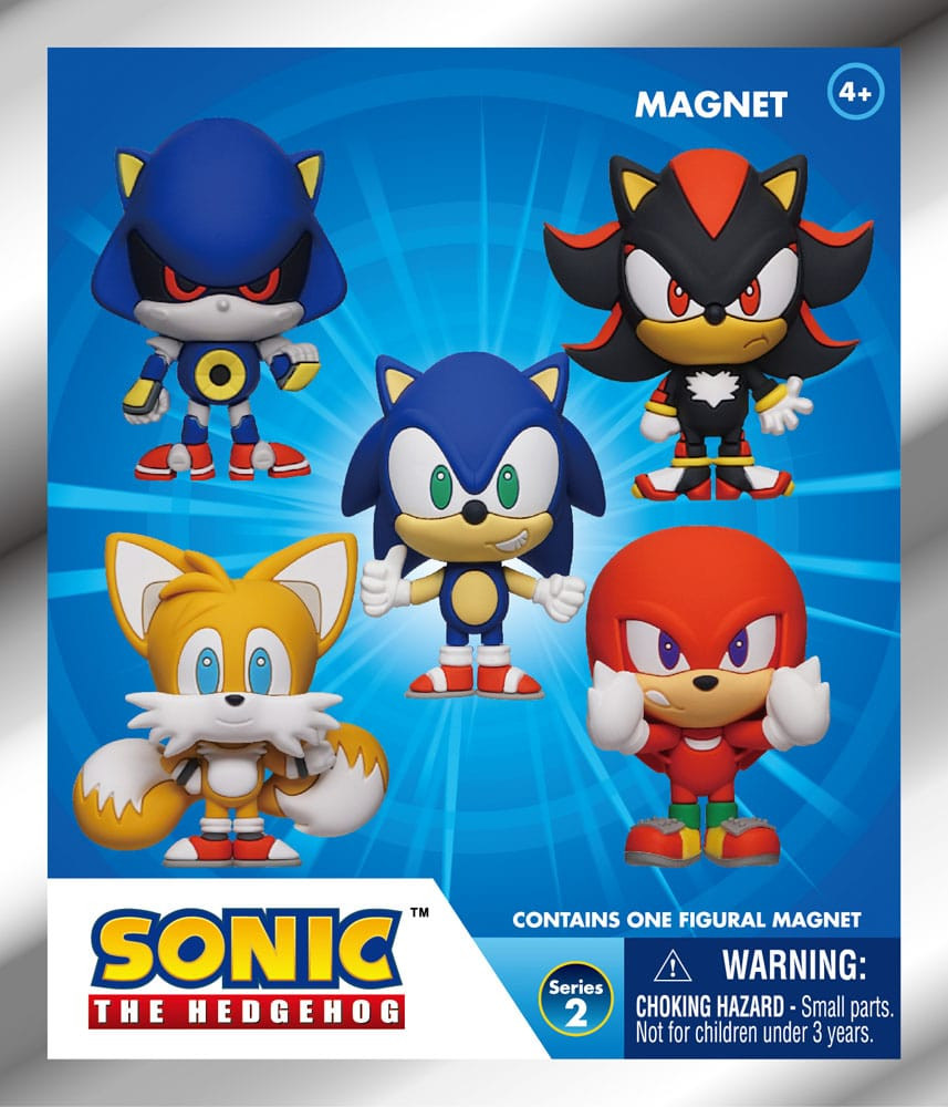 Sonic the Hedgehog 3D Foam Magnet Blind Bag - Series 2 afbeelding