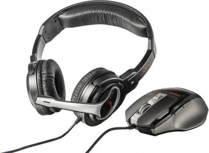 Trust GXT249 Gaming Headset & Mouse