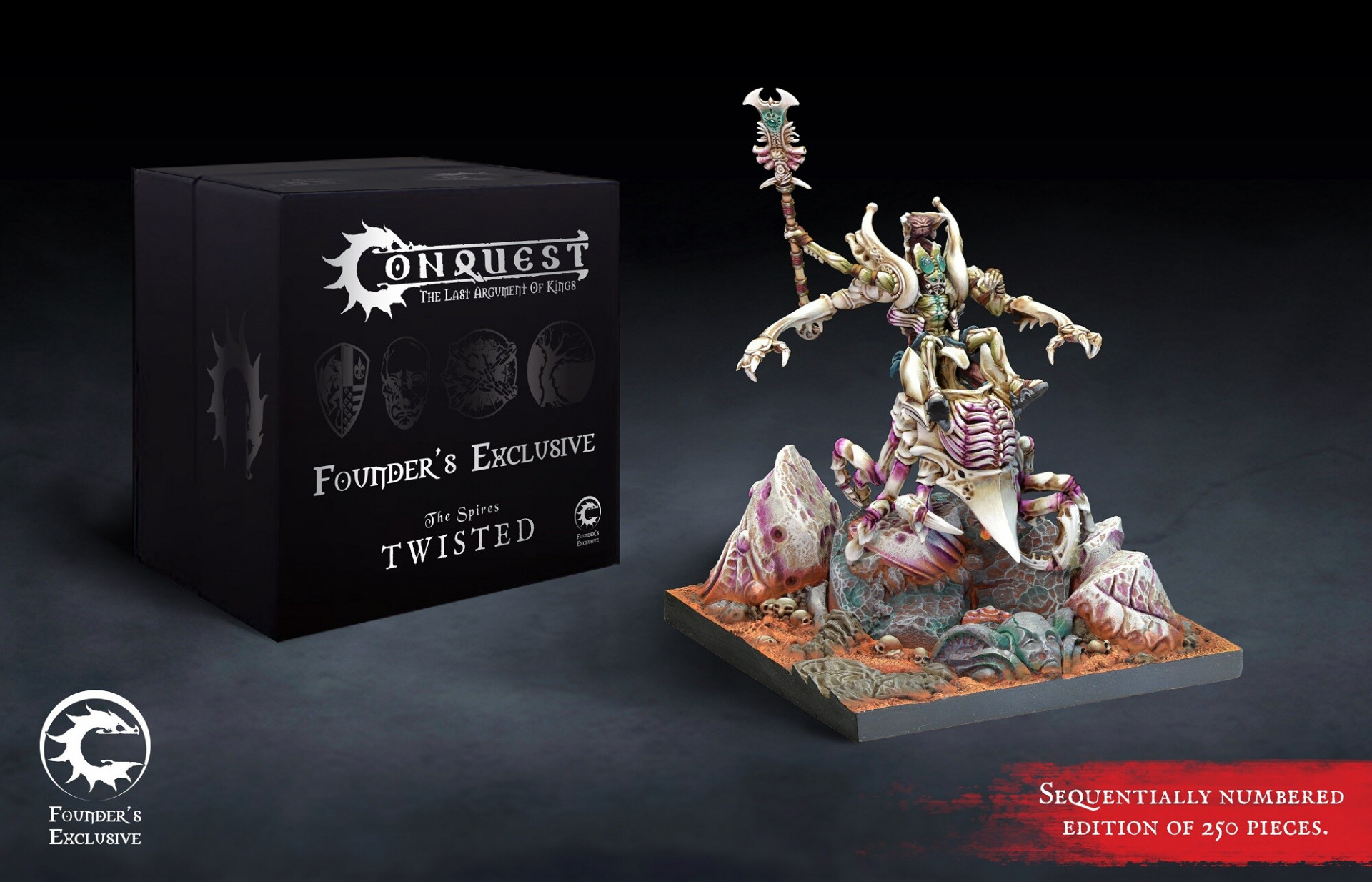 Conquest The Spires - Twisted Retunue Founder's Exclusive Edition