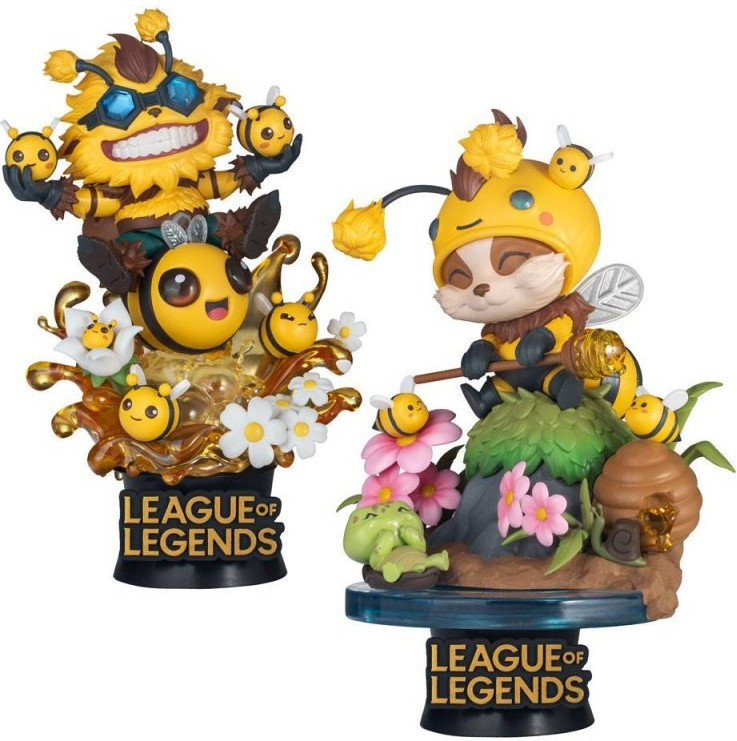 League of Legends PVC Diorama Set: Beemo and BZZZiggs