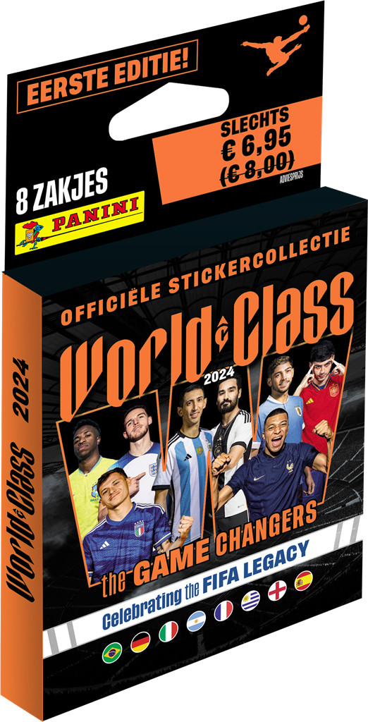 Fifa World Class 2024 Sticker Eco Blister Pack
