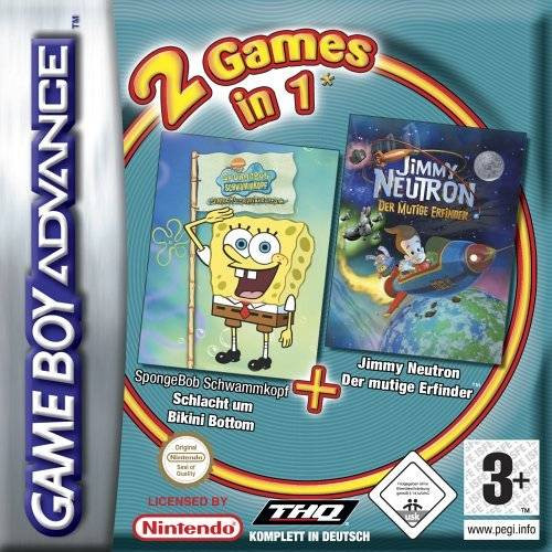 SpongeBob SquarePants Battle for Bikini Bottom + Jimmy Neutron Boy Genius