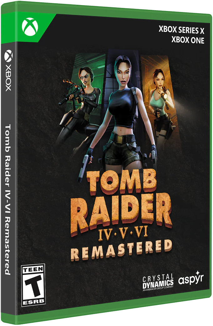 Limited Run Tomb Raider IV-VI Remastered Starring Lara Croft ( Games)