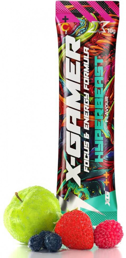 X-Gamer Focus & Energy Formula - Hyperbeast Shot (Fruit Punch)