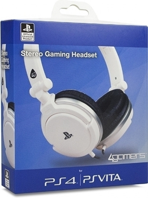 Image of 4Gamers Stereo Gaming Headset (White)
