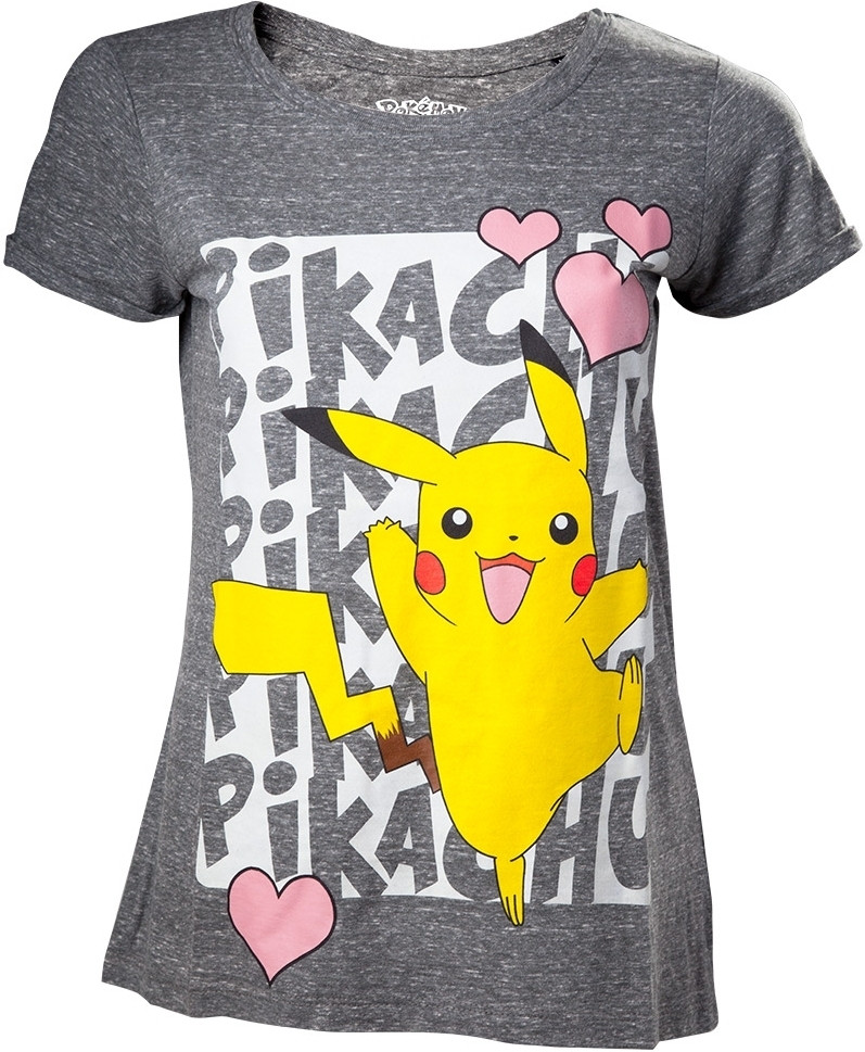 Difuzedbioworld Pokemon Pikachu Love Womens T Shirt difuzedbioworld kopen in de aanbieding