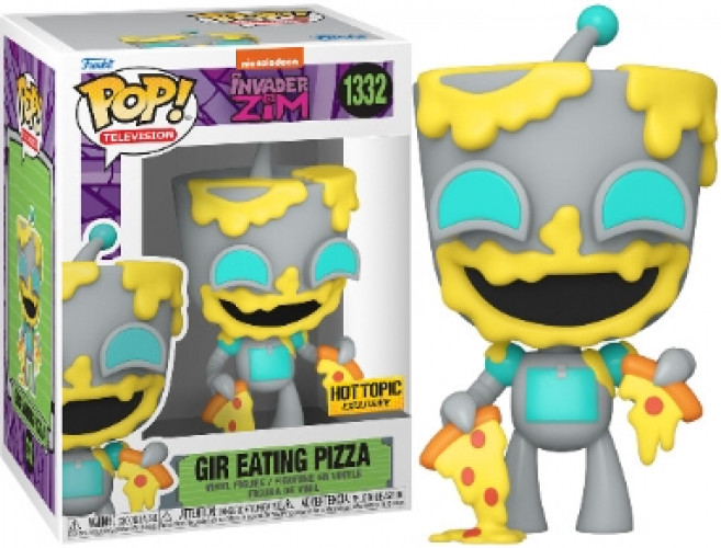 Funko Pop! Invader Zim - GIR Eating Pizza