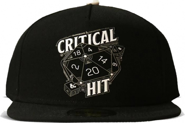 Dungeons & Dragons - Critical Hit Snapback Cap