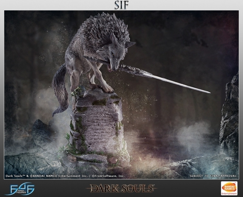 Image of Dark Souls: Sif The Great Grey Wolf