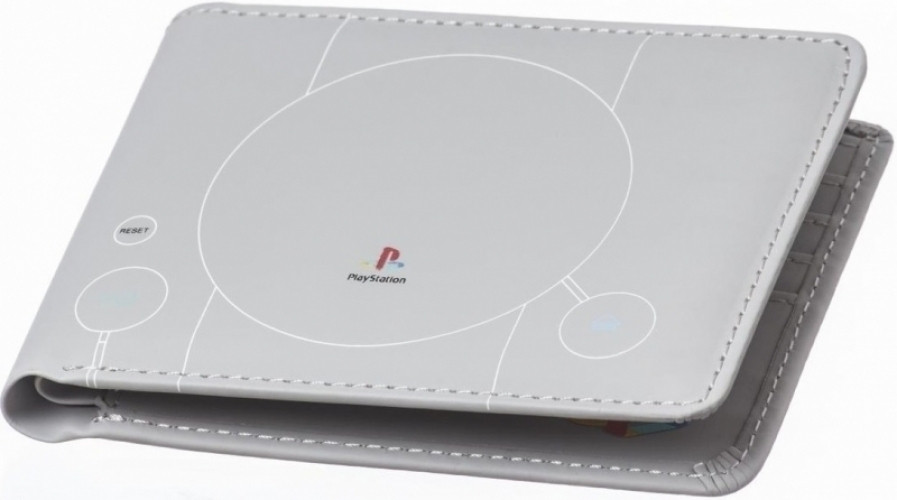 Image of Portemonnee PS1 Console Grijs