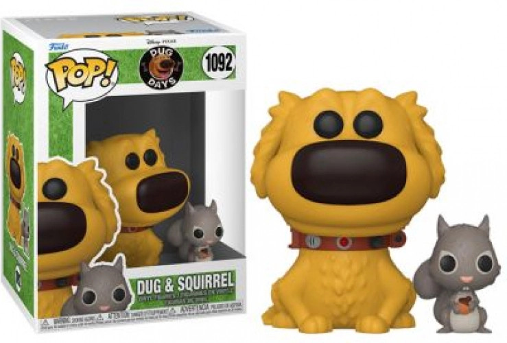 Disney Dug Days Pop Vinyl Dug & Squirrel