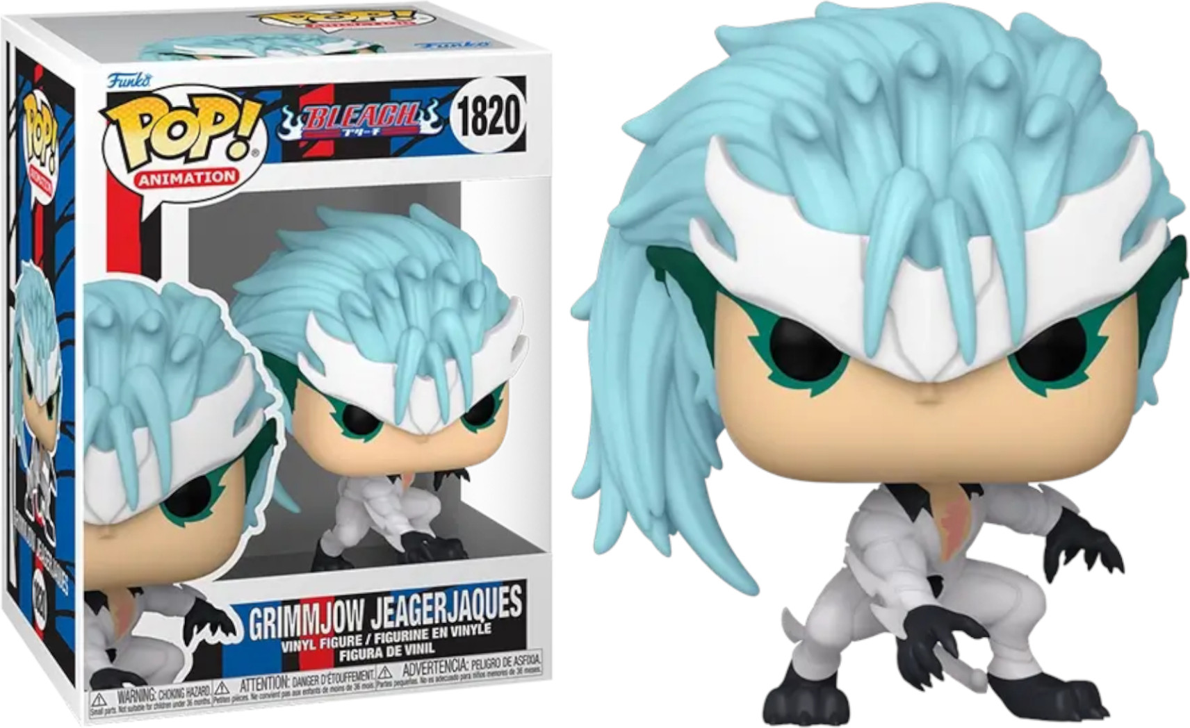 Bleach Funko Pop Vinyl: Grimmjow Jaeger Jacques afbeelding