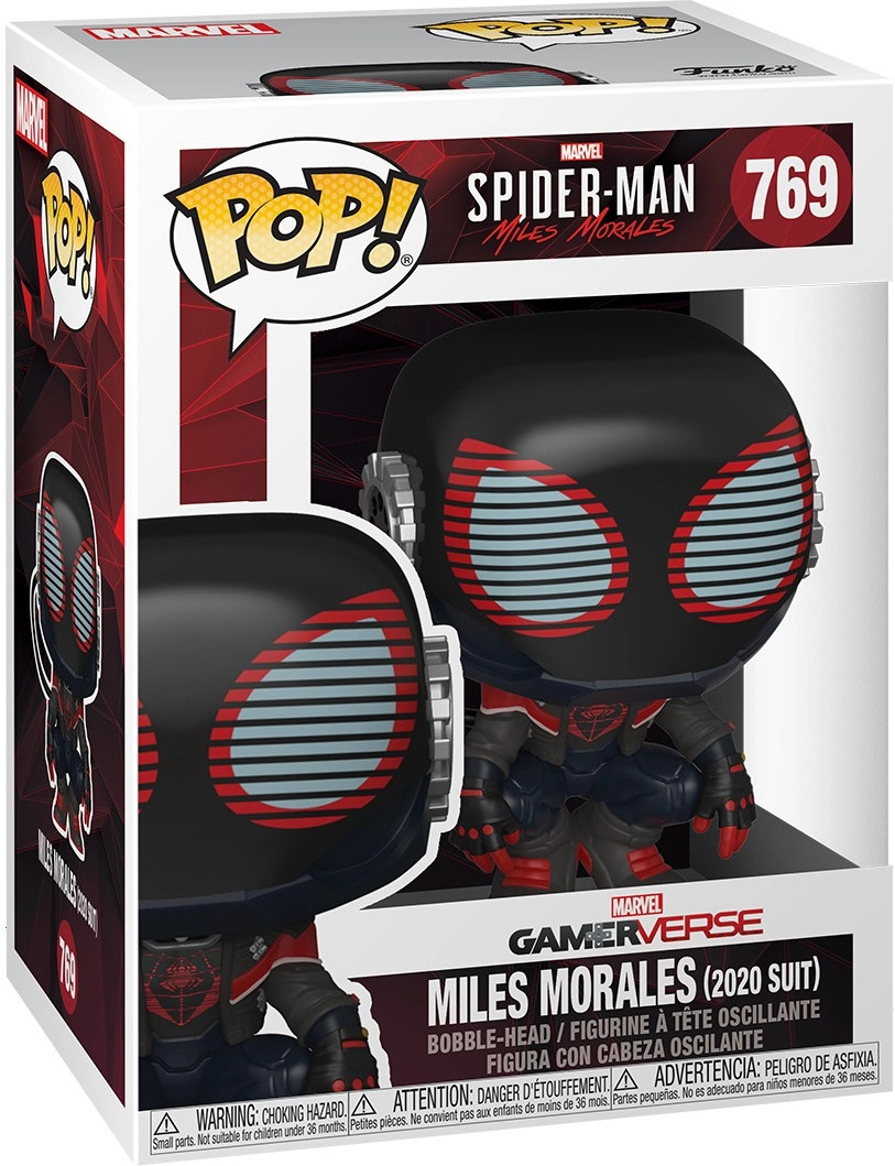 Spider-Man Miles Morales Pop Vinyl Miles Morales 2020 Suit