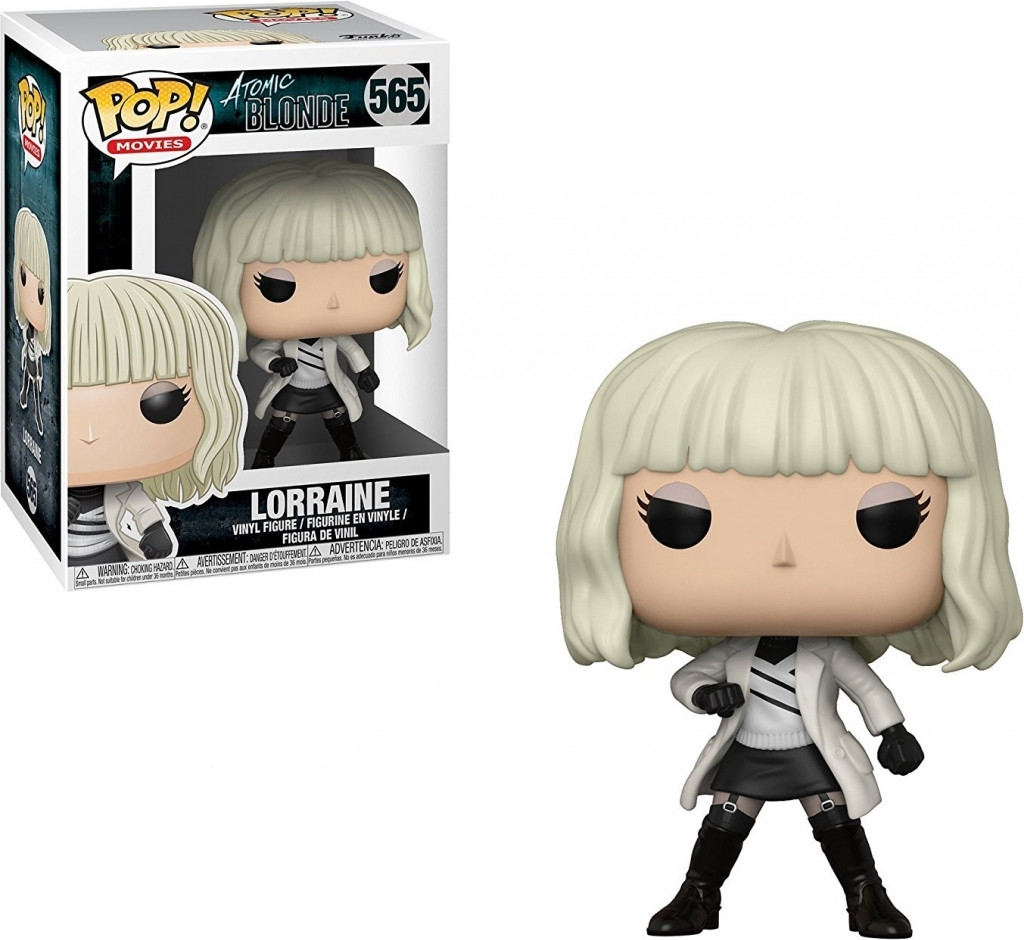 Atomic Blonde Pop Vinyl Lorraine White Coat